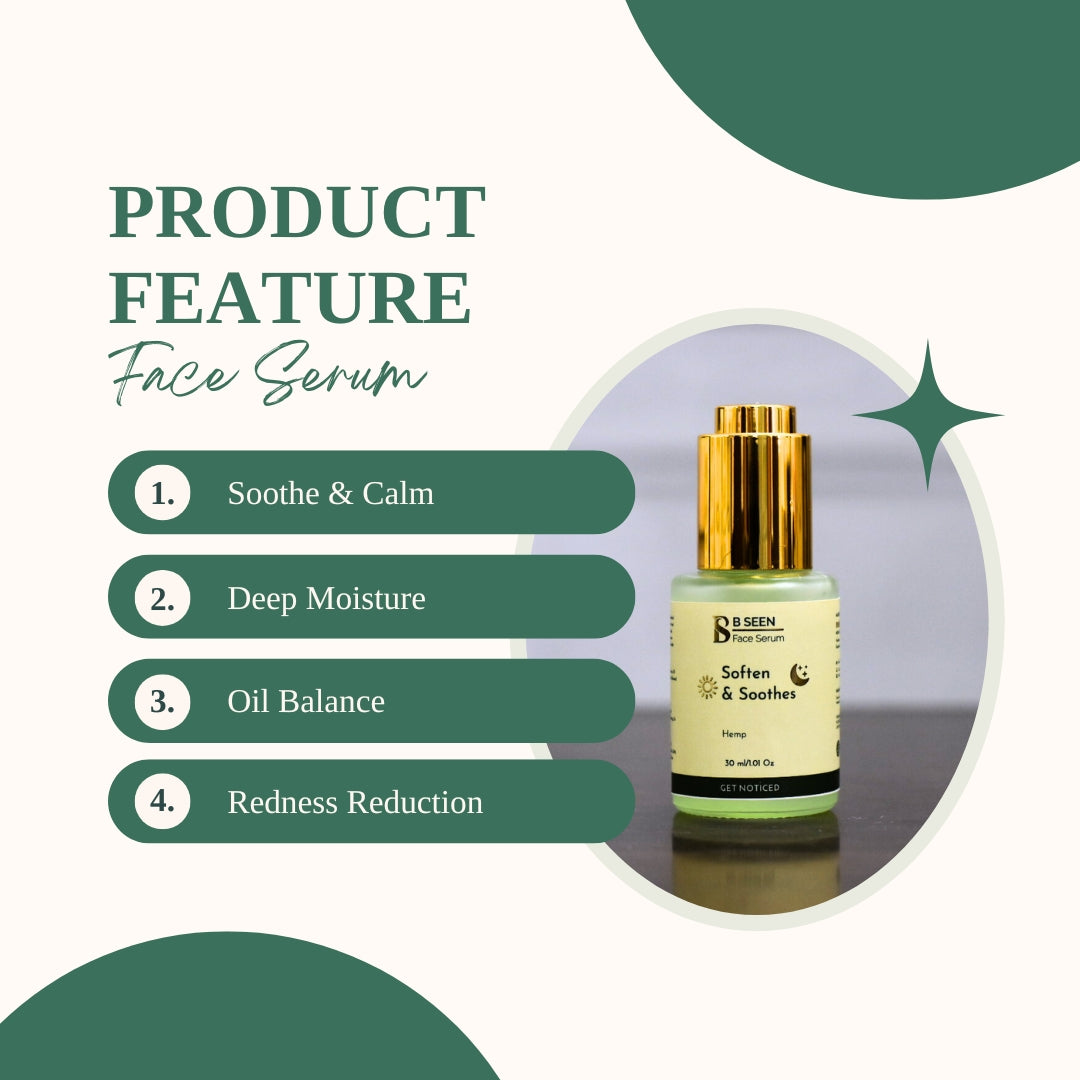B Seen Hemp Face Serum