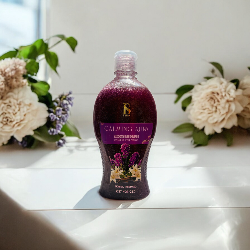 B Seen Calming Aura Shower Scrub – Misha Beauty