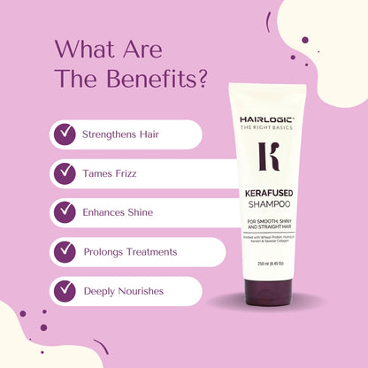 Hairlogic Kerafused Shampoo For Frizzy Hair